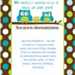 40+ Free Housewarming Party Invitation Templates (Word, Psd) In Free Housewarming Invitation Card Template