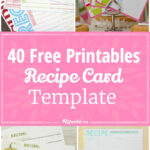 40 Recipe Card Template And Free Printables – Tip Junkie Throughout Free Recipe Card Templates For Microsoft Word