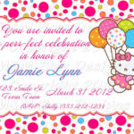 40Th Birthday Ideas: Birthday Invitation Templates Hello Kitty Within Hello Kitty Birthday Card Template Free