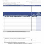 43+ Work Order Templates Download – Pdf Work Order Format!! For Mechanics Job Card Template