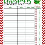 48 Standard Christmas Card List Template Excel Download With With Christmas Card List Template