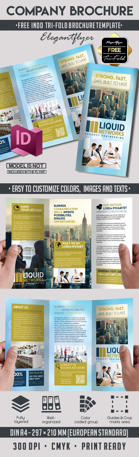 5 Powerful Free Adobe Indesign Brochures Templates! | Pertaining To Adobe Indesign Tri Fold Brochure Template
