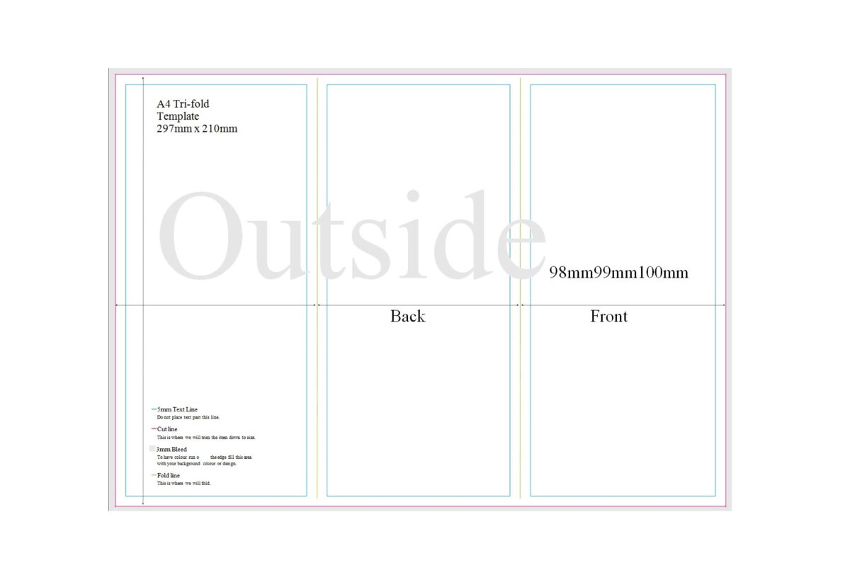 50 Free Pamphlet Templates [Word / Google Docs] ᐅ Templatelab Regarding