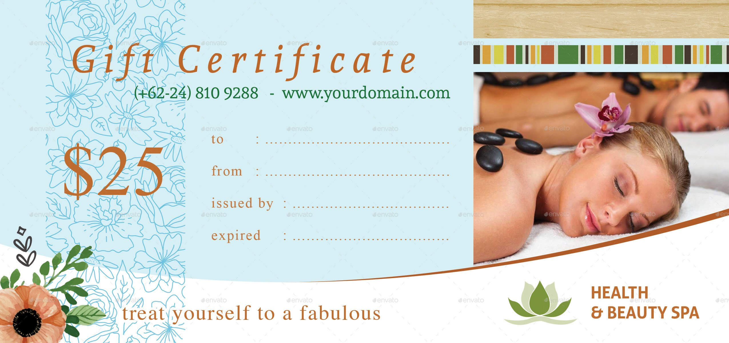 51+ Premium & Free Psd Professional Gift Certificates With Massage Gift Certificate Template Free Download