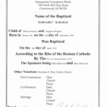51Dac50 Certificate Of Baptism Template | Wiring Resources Within Roman Catholic Baptism Certificate Template