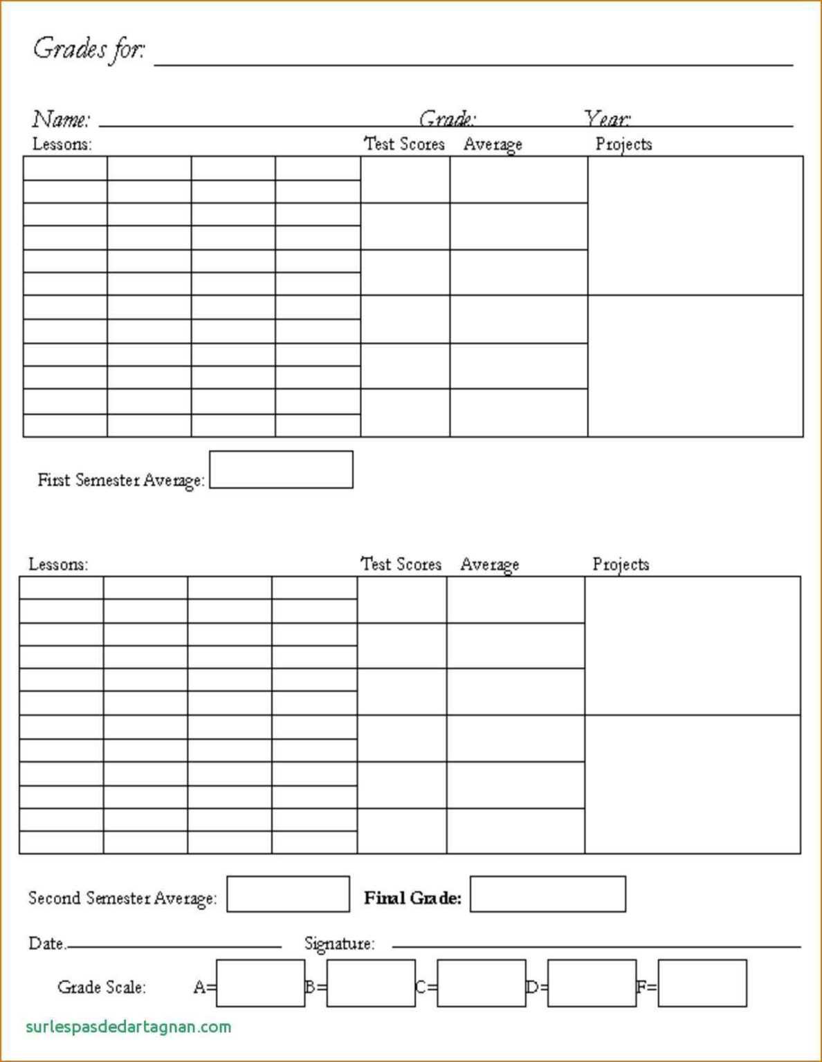 56 Free Printable Homeschool Middle School Report Card With Regard To   56 Free Printable Homeschool Middle School Report Card With Regard To Report Card Template Middle School 1188x1536 