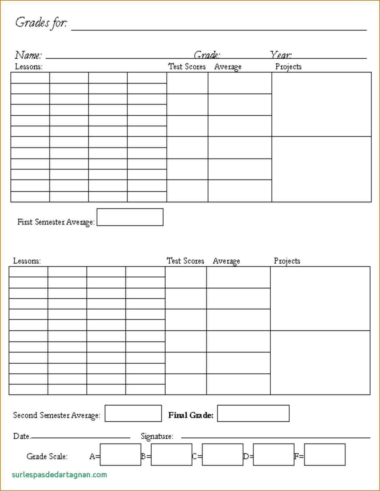 56 Free Printable Homeschool Middle School Report Card With Regard To Report Card Template Middle School