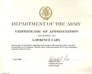 6+ Army Appreciation Certificate Templates - Pdf, Docx within Officer Promotion Certificate Template