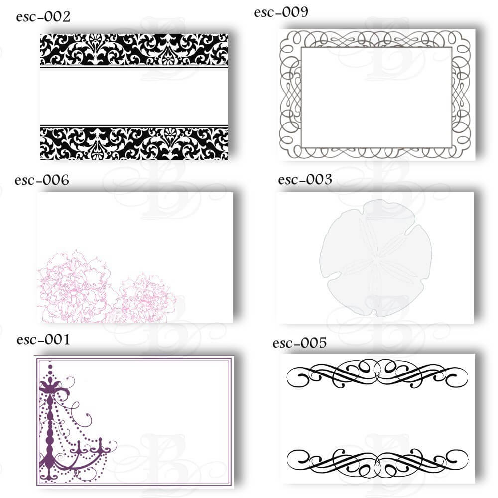 6 Best Images Of Free Printable Wedding Place Cards – Free In Printable Escort Cards Template