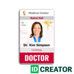 64 Report Id Card Template Online Free For Free For Id Card Intended For Hospital Id Card Template