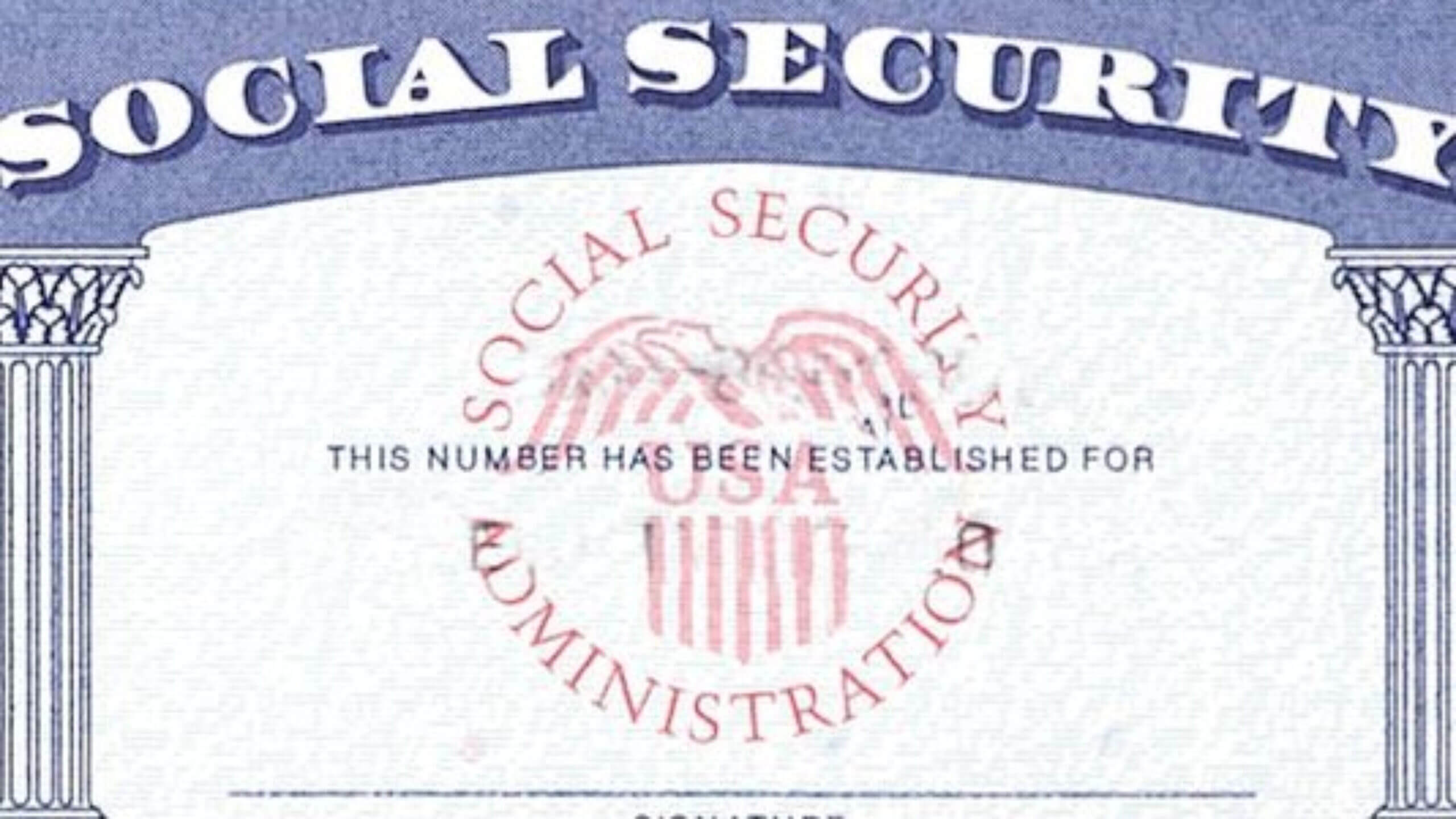 7 Social Security Card Template Psd Images - Social Security For Ssn Card Template