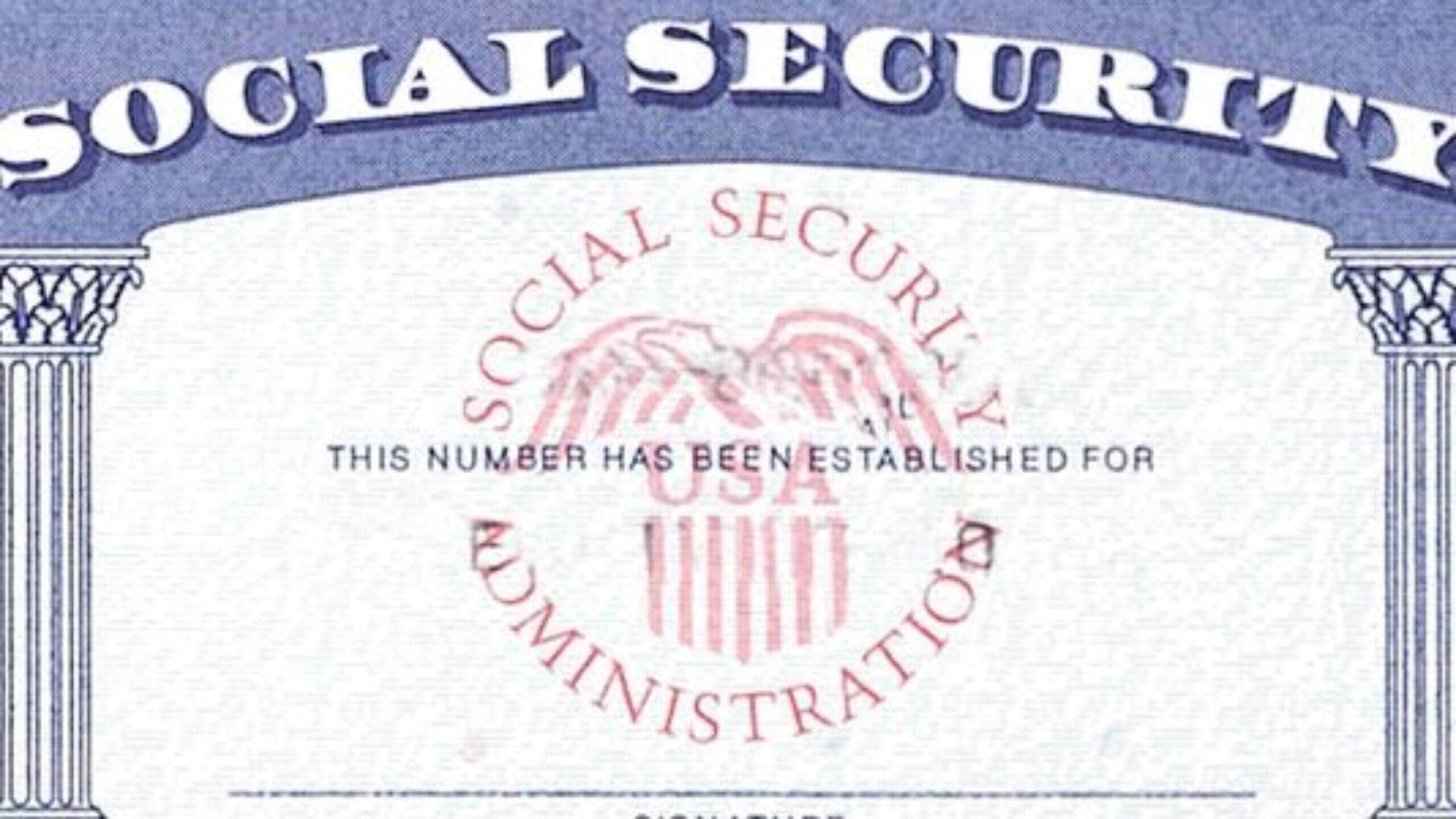 7 Social Security Card Template Psd Images – Social Security Regarding Social Security Card Template Free