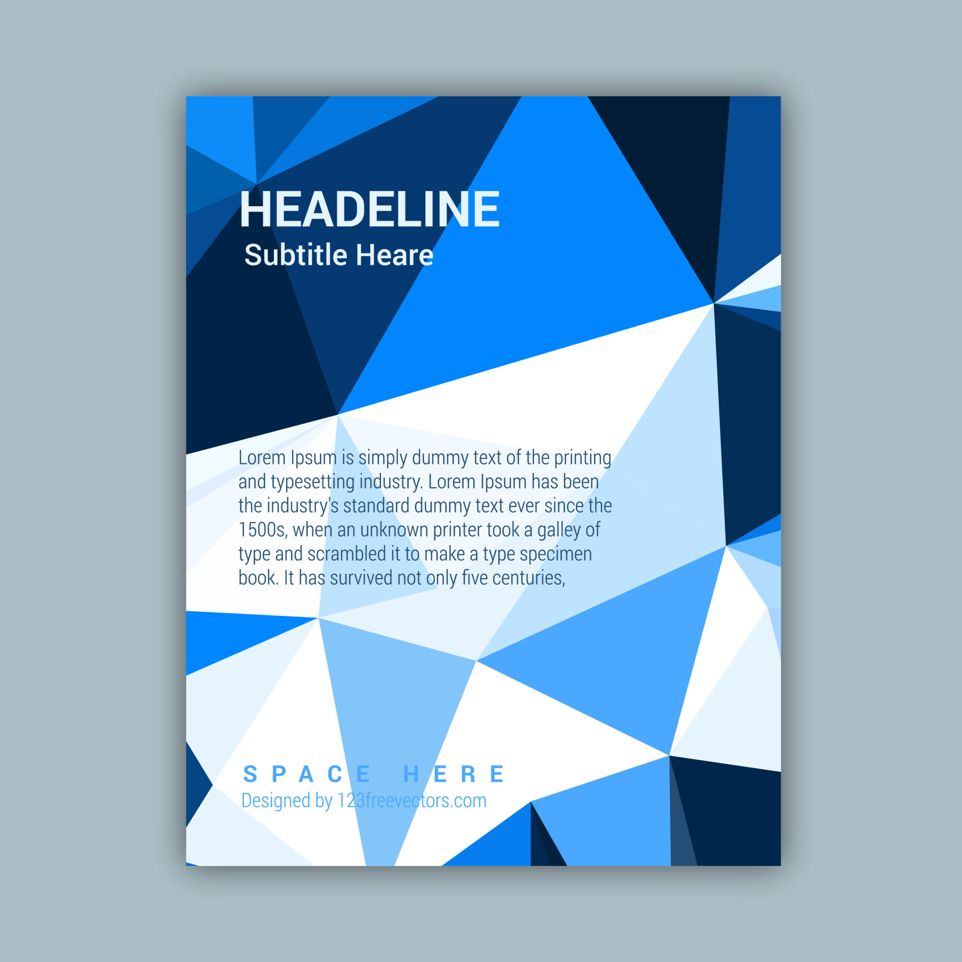 illustrator brochure design free download