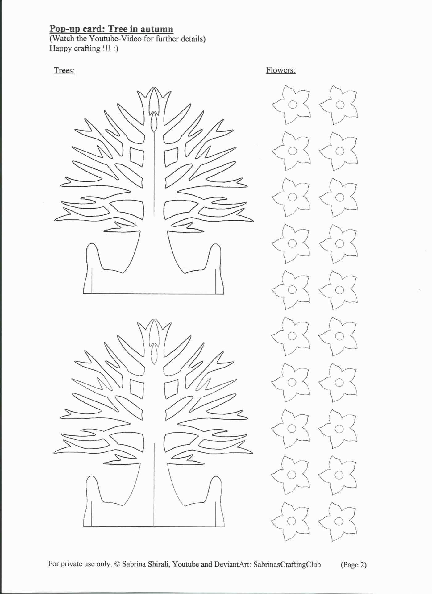 72 Free Printable Pop Up Card Templates Tree For Freepop Intended For Printable Pop Up Card Templates Free