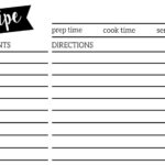 73 How To Create Free Printable 4X6 Recipe Card Template Within 4X6 Photo Card Template Free