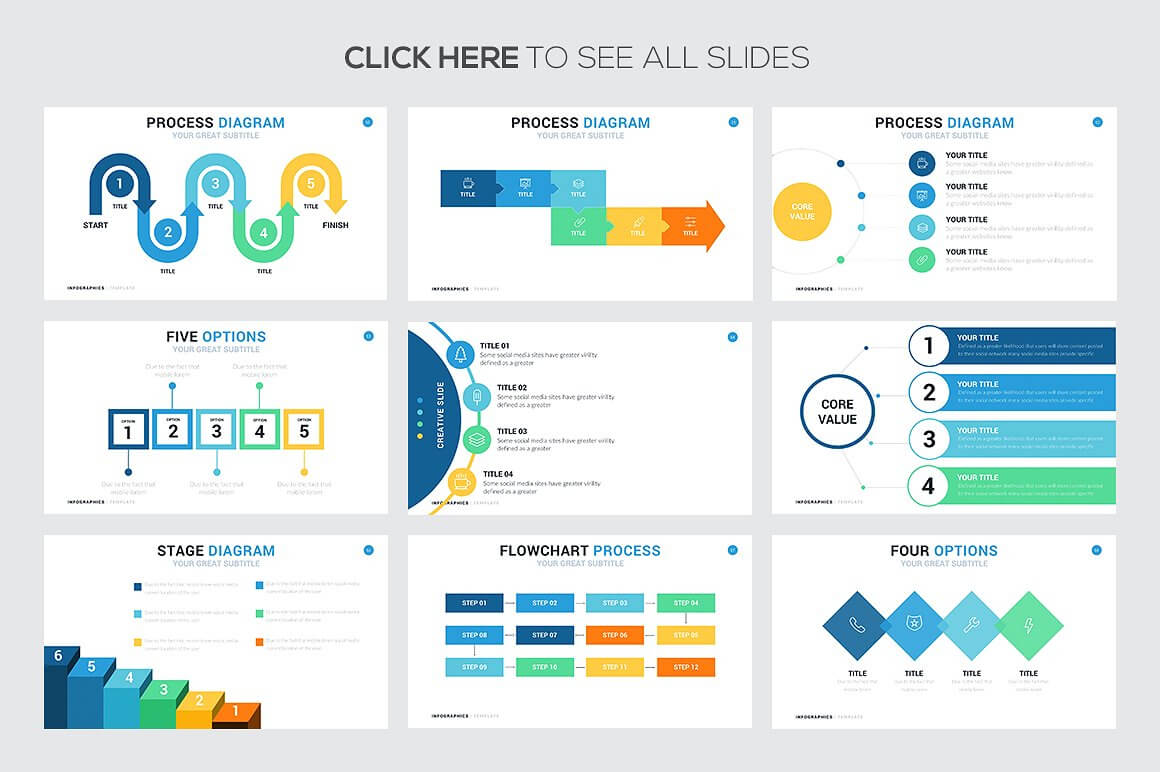 74 Steps And Process Infographic Templates – Powerpoint Throughout What Is Template In Powerpoint