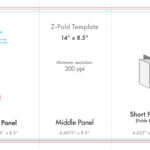 8.5" X 14" Z Fold Brochure Template – U.s. Press With Regard To 4 Panel Brochure Template