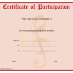 8+ Free Choir Certificate Of Participation Templates – Pdf Regarding Choir Certificate Template