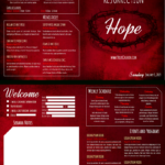 8 Free Church Bulletin Templates Intended For Free Church Brochure Templates For Microsoft Word