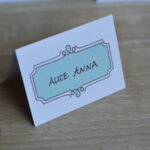8 Free Wedding Place Card Templates in Paper Source Templates Place Cards