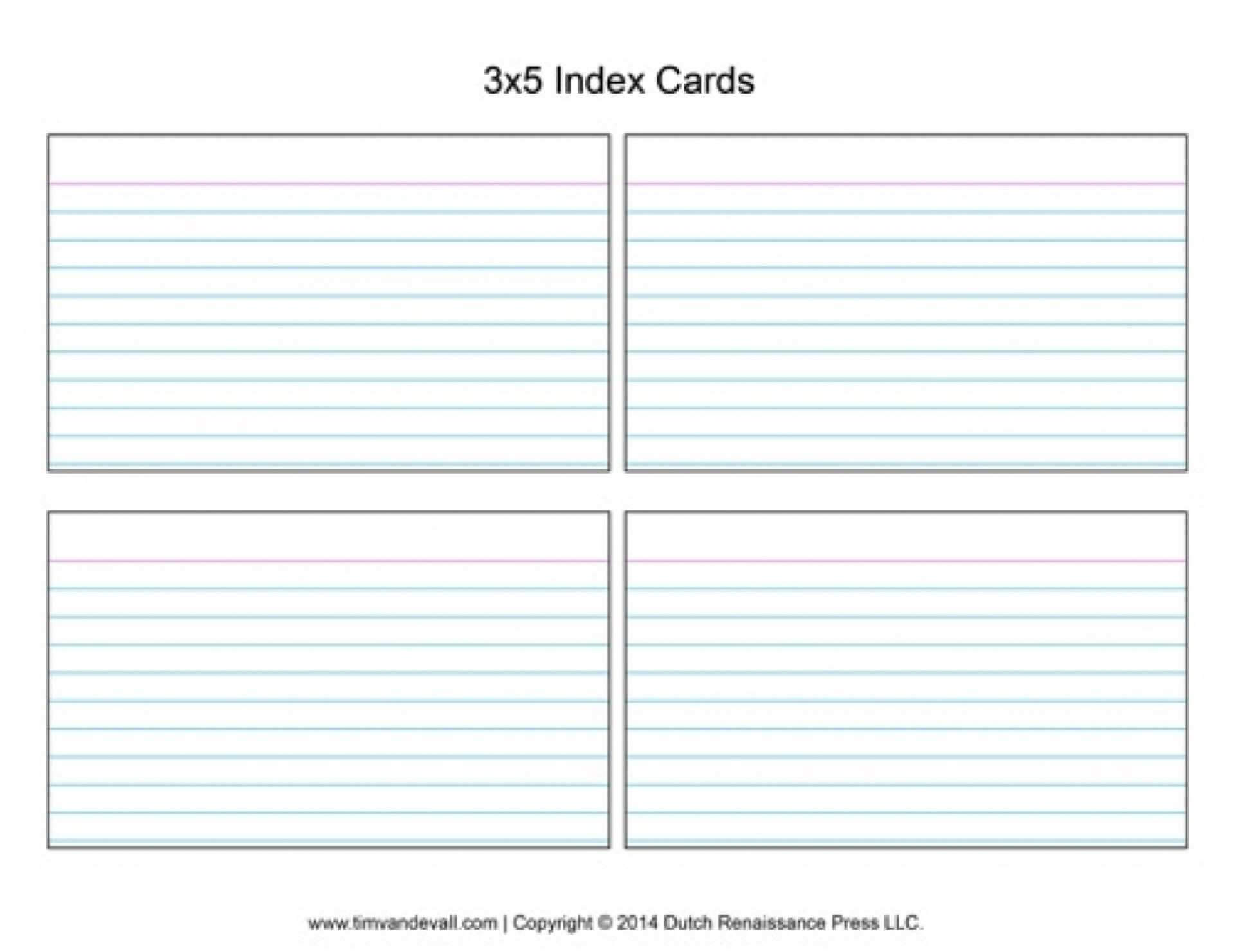 83 Creative Index Card 3X5 Template Microsoft Word Photo Within 3X5 Blank Index Card Template