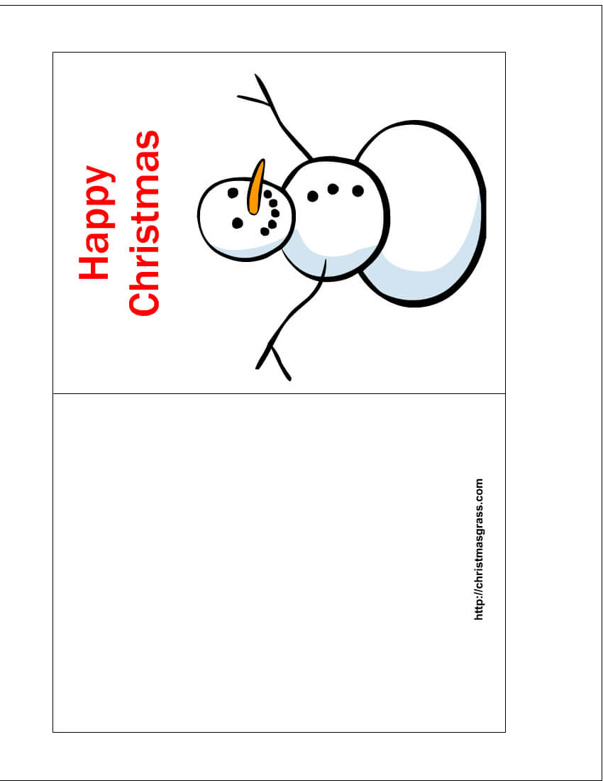 87 Customize Our Free Christmas Card Templates Printable Throughout Free Templates For Cards Print