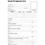 9+ Puppy Application Form Templates – Pdf, Doc | Free Within Dog Grooming Record Card Template