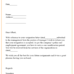 9+ Resignation Acceptance Letter Template [Examples Throughout Certificate Of Acceptance Template