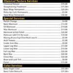 9+ Salon Price List Templates | Free Samples, Examples Throughout Rate Card Template Word