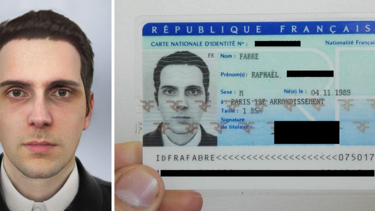 A French Artist Says He Received A National Id Card Using A Within French Id Card Template