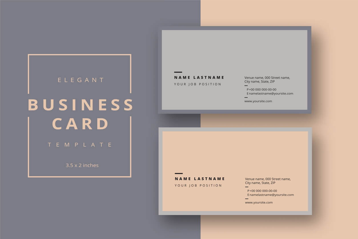 Add Your Logo To A Business Card Using Microsoft Word Or In Pages Business Card Template