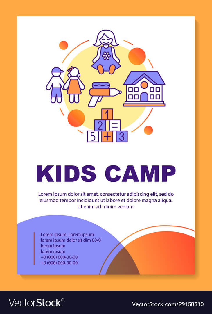Afterschool Kids Summer Camp Brochure Template With Regard To Summer Camp Brochure Template Free Download