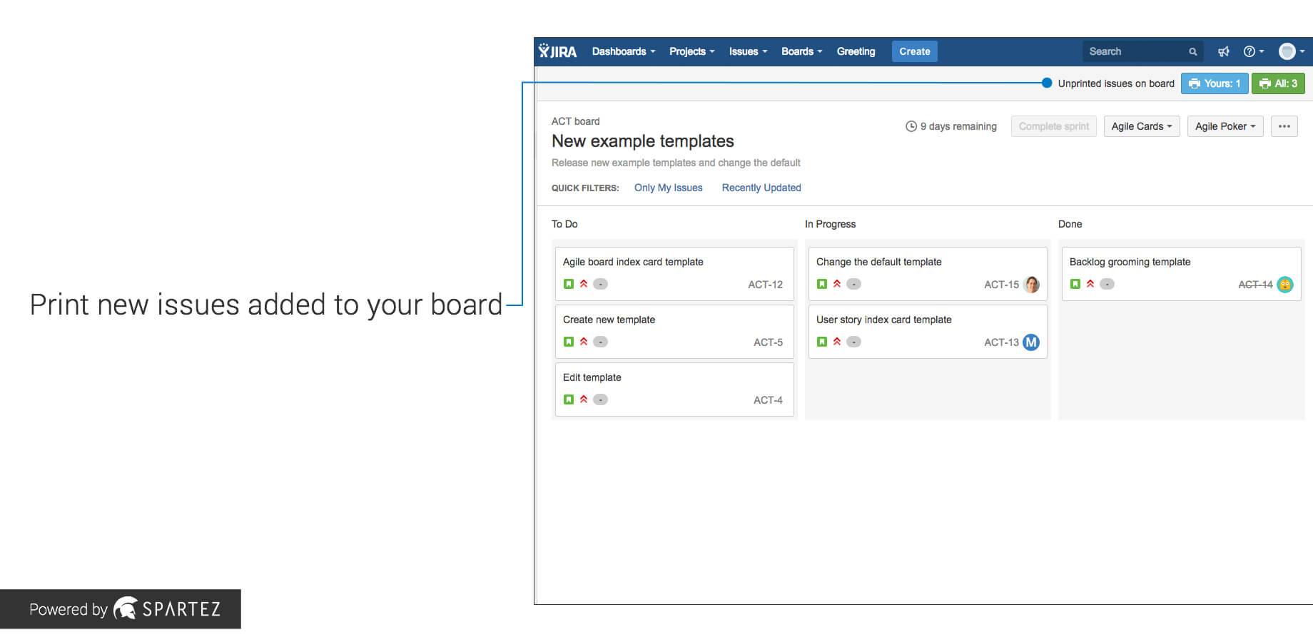 Agile Cards – Print Issues From Jira | Atlassian Marketplace In Agile Story Card Template