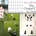 Alice In Wonderland Diy / Croquet Arches Intended For Alice In Wonderland Card Soldiers Template