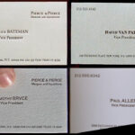 All The Business Cards From American Psycho And There's A regarding Paul Allen Business Card Template
