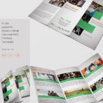 Amazing Non Profit A3 Tri Fold Brochure Template Download Within Ngo Brochure Templates