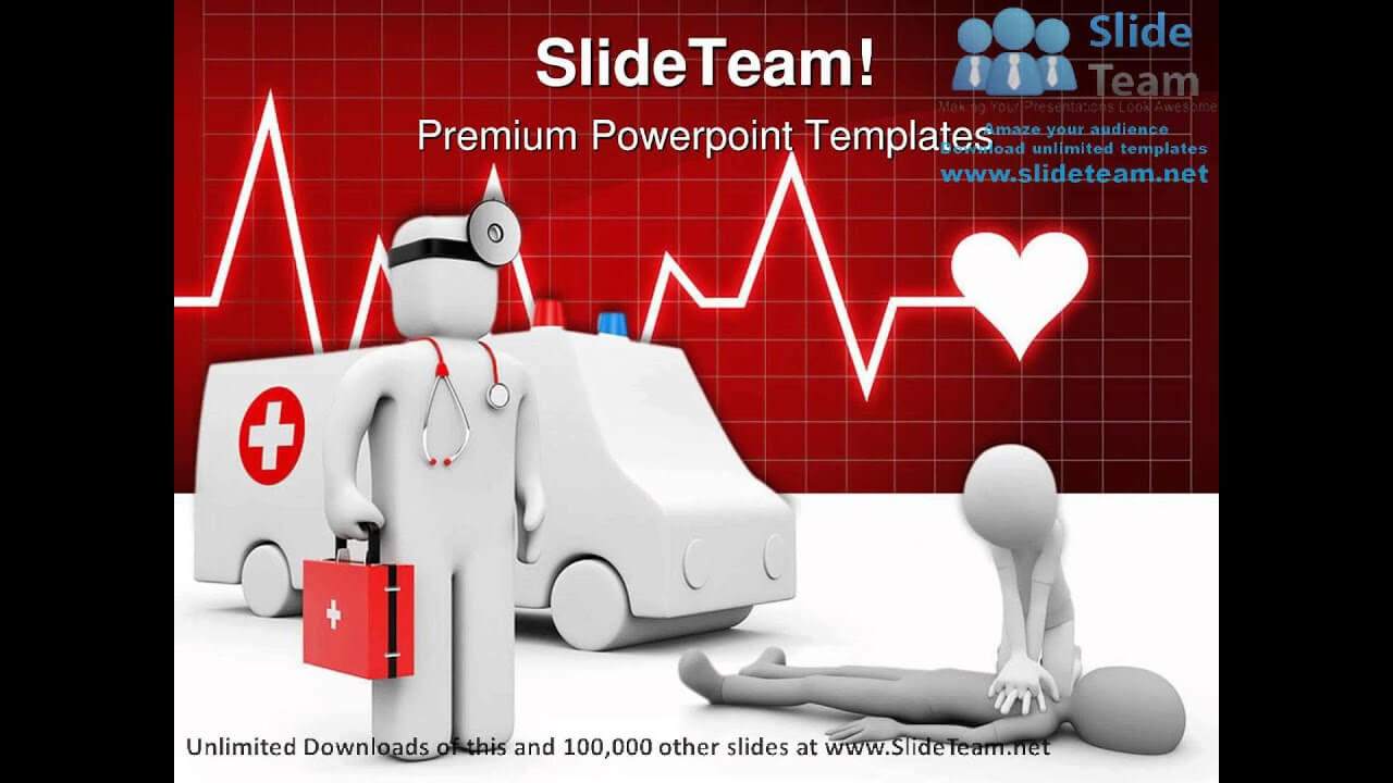 Ambulance Medical Powerpoint Templates Themes And In Ambulance Powerpoint Template
