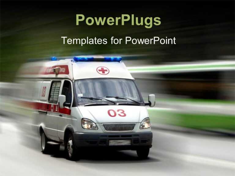Image 6 for Ambulance Powerpoint Template