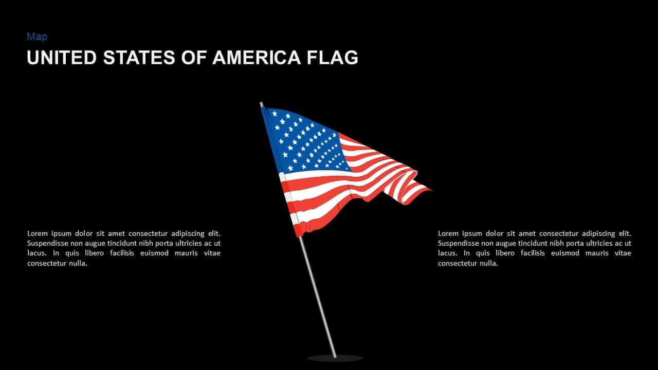 American Flag Powerpoint Template And Keynote Slide In American Flag Powerpoint Template