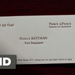 American Psycho (2/12) Movie Clip – Business Cards (2000) Hd Pertaining To Paul Allen Business Card Template