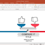 Animated Comparison Powerpoint Template Intended For What Is A Template In Powerpoint