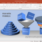 Animated Funnel Blocks Powerpoint Template In Powerpoint Animated Templates Free Download 2010