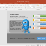 Animated Powerpoint Quiz Template For Conducting Quizzes Within Powerpoint Quiz Template Free Download
