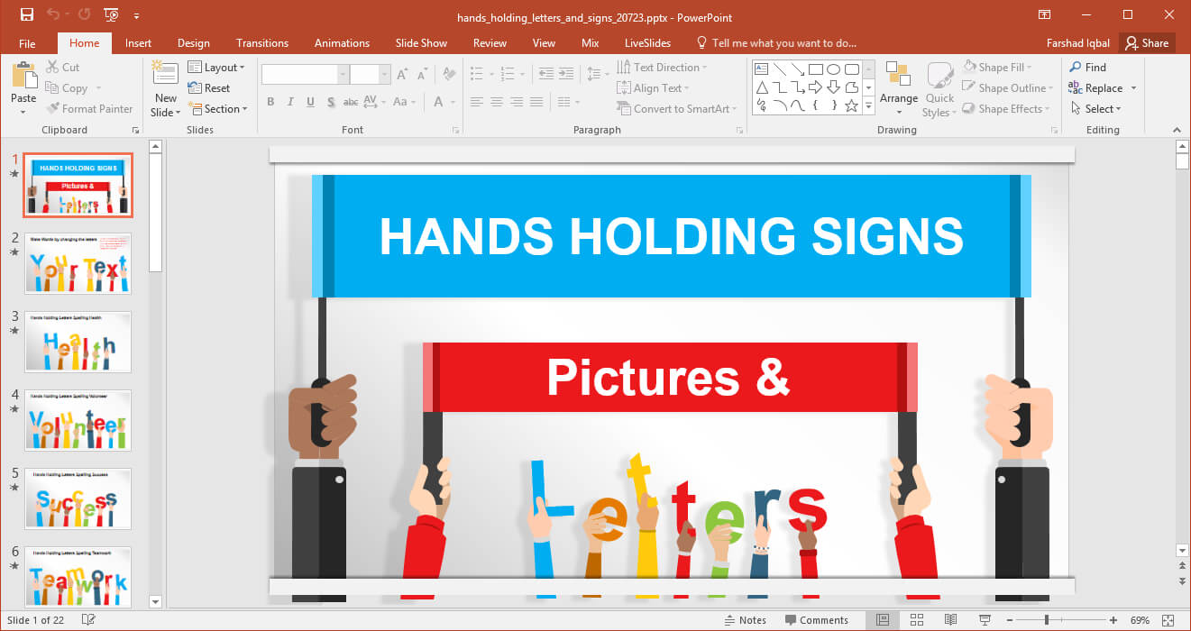 Animated Signboards Powerpoint Template Pertaining To Powerpoint Replace Template