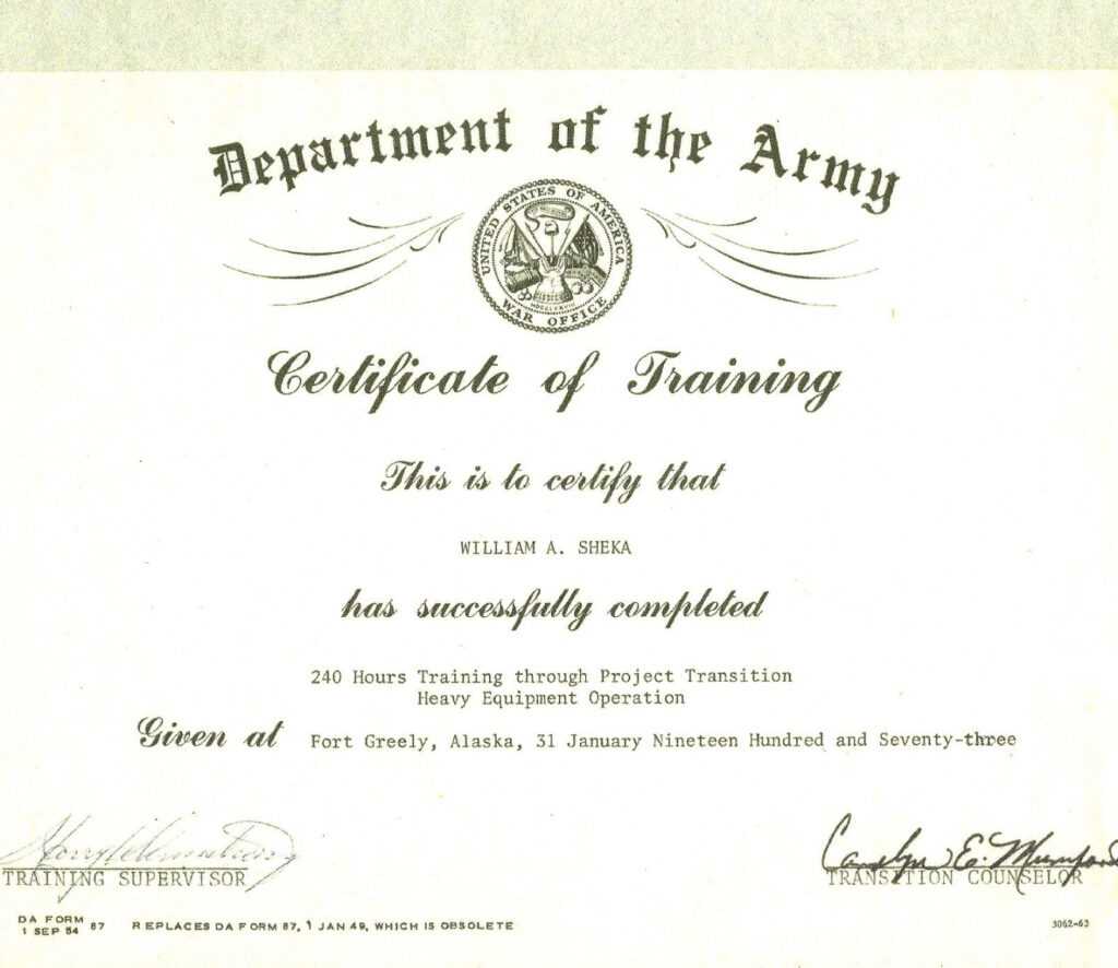 Army Certificate Of Training Template Barati Ald Throughout Army Certificate Of Completion