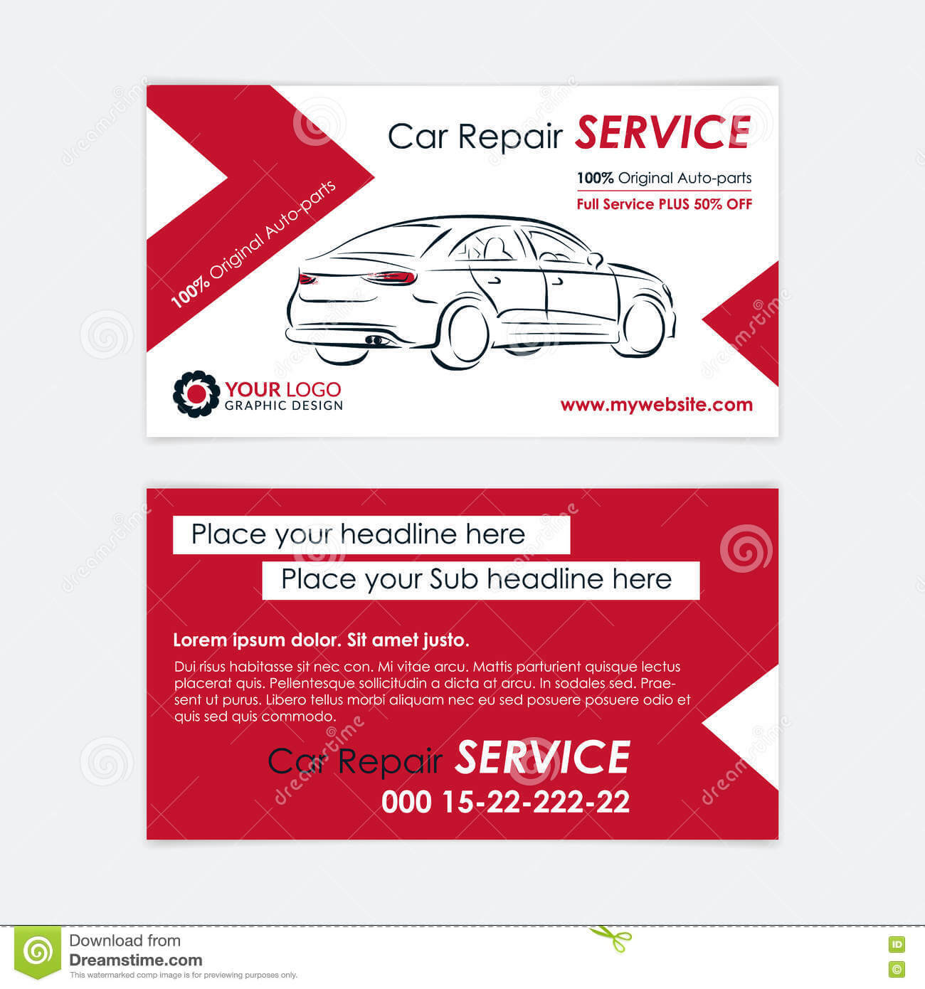 Auto Repair Business Card Template. Create Your Own Business Intended For Automotive Business Card Templates
