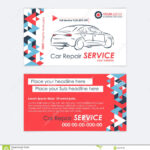 Automotive Service Business Card Template. Car Diagnostics For Transport Business Cards Templates Free