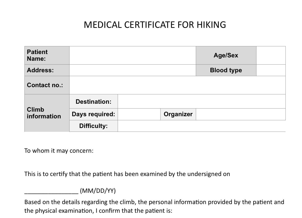 B177227 Medical Certificate Sample | Wiring Library With Fake Medical Certificate Template Download
