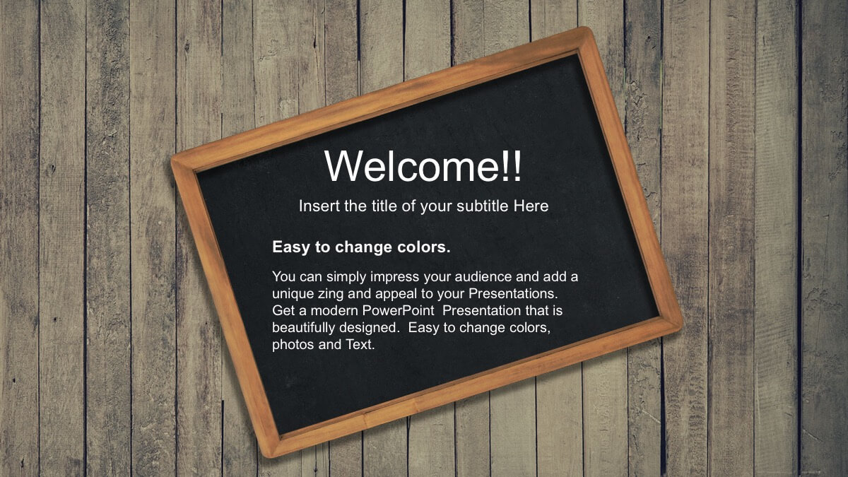 Back To School Free Powerpoint Template For Back To School Powerpoint Template