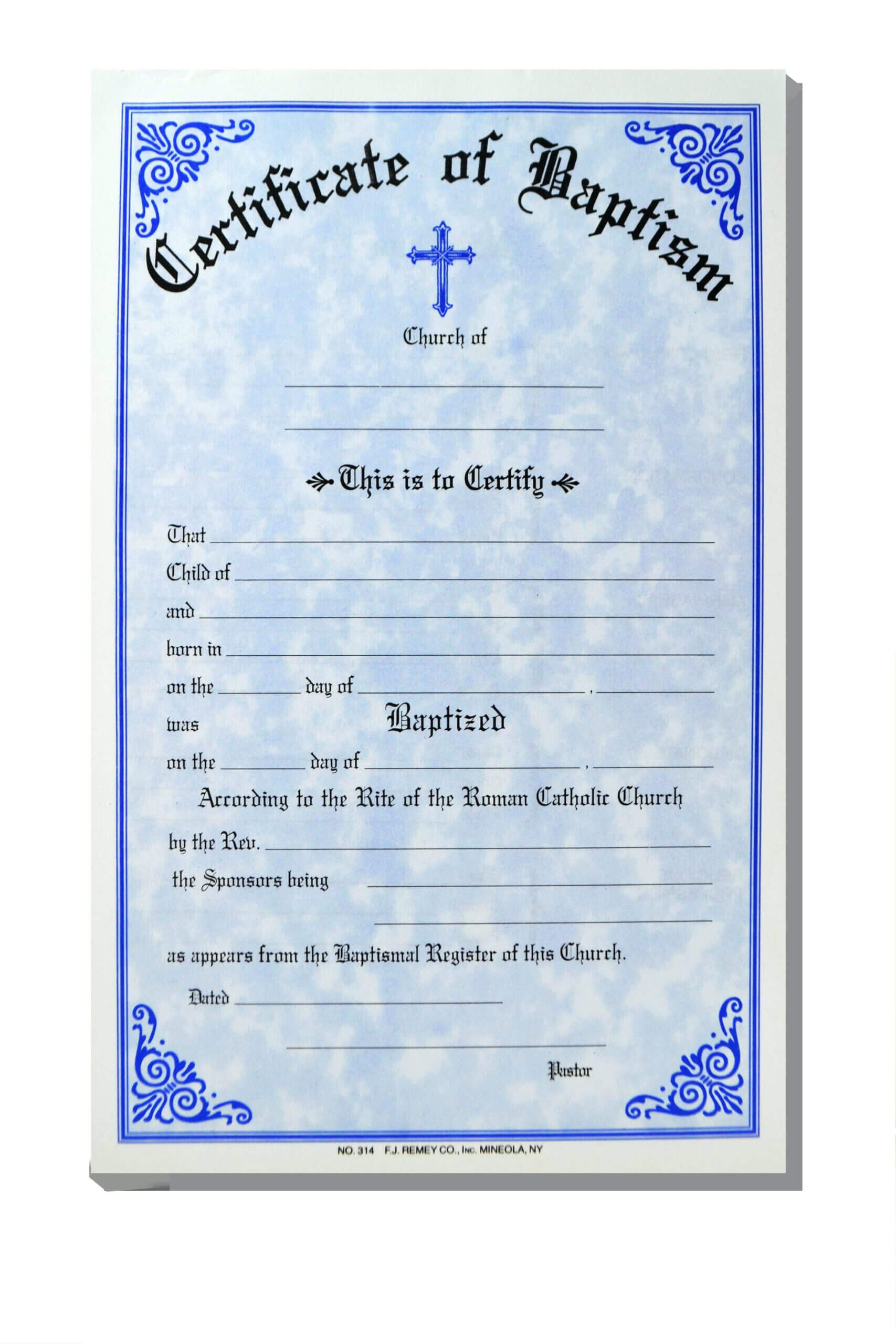 Baptism Certificate Template Word – Heartwork Regarding Baptism Certificate Template Download